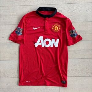 Joe Rothwell Manchester United 2013 2014 Football Shirt Soccer Jersey Nike